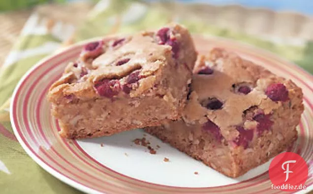Himbeer-Pecan Blondies