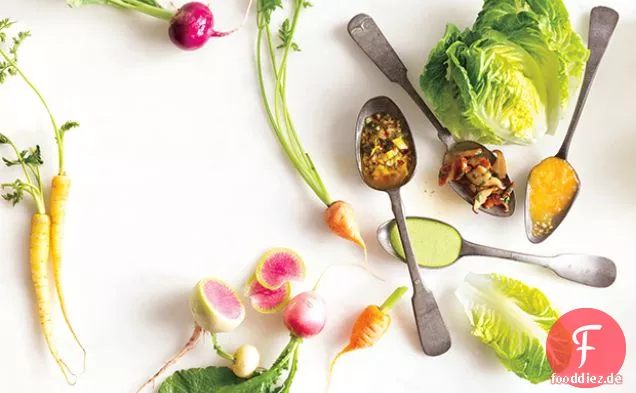 Warme Speck-Pilz-Vinaigrette