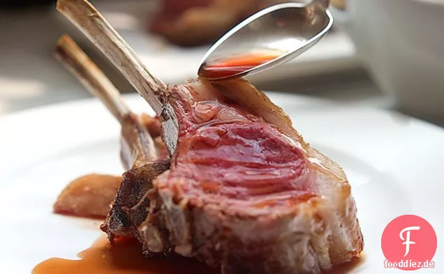 Braten Rack von Lamm mit Natur-Jus