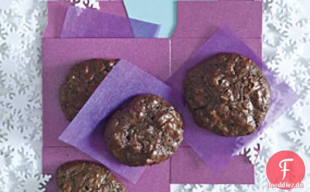 Mehllose Schokoladen-Walnuss-Kekse