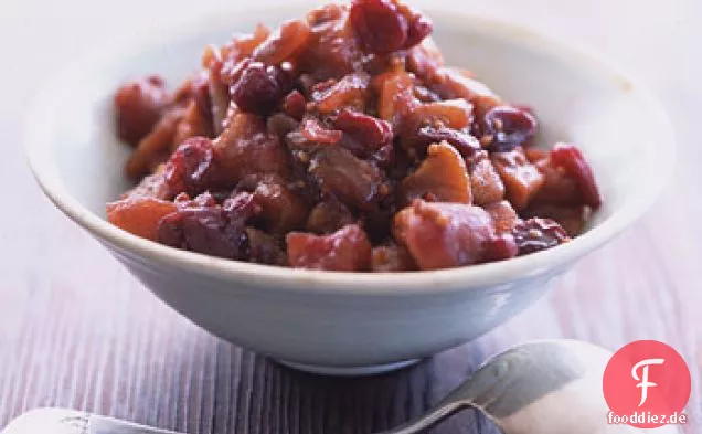 Apfel-Cranberry-Chutney