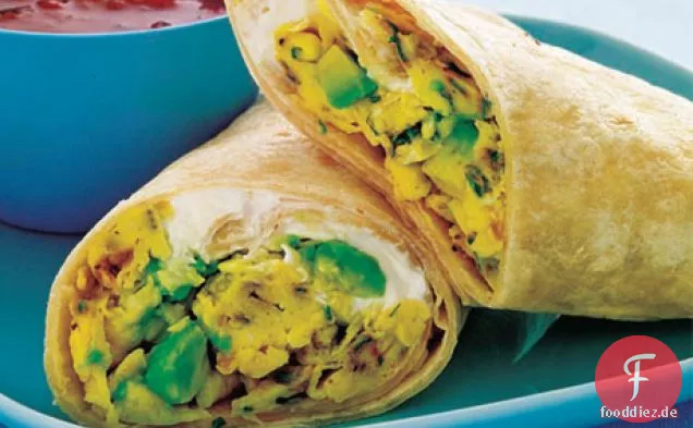 Rührei Burrito