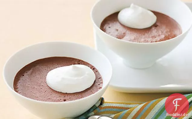 Mom's Blender Schokoladenmousse mit Zitronencreme