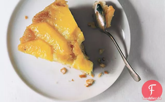 Frische Ananas Upside-Down-Kuchen