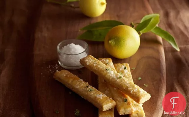 Thymian, Zitrone und Meersalz Shortbread