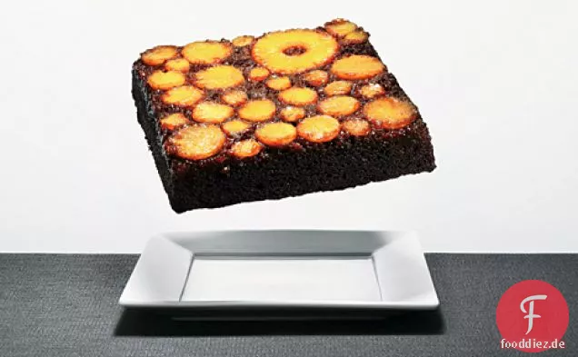 Ananas-Upside-Down-Kürbis-Lebkuchen