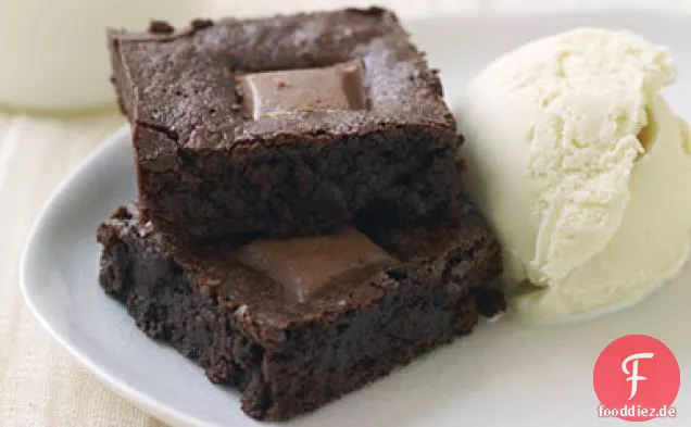 Candy-Bar-gekrönt Brownies
