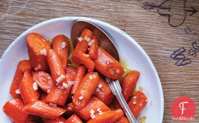 Geröstete Karotten mit Zitrus-Vinaigrette