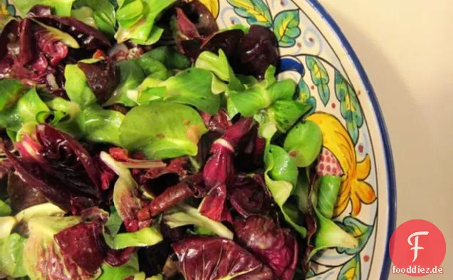 Radicchio-Salat Mit Backe
