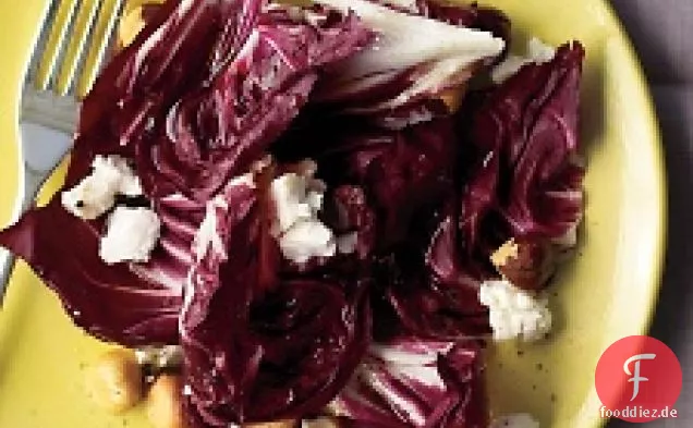 Radicchio, Ziegenkäse Und Haselnuss-Salat