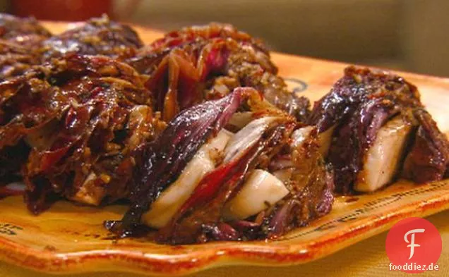 Perfekt gegrillter Radicchio
