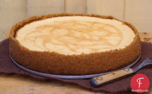 Karamell Swirl Käsekuchen