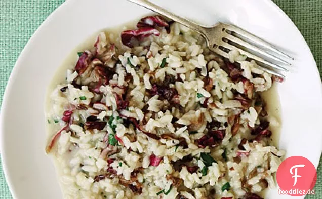 Gorgonzola und Radicchio Risotto