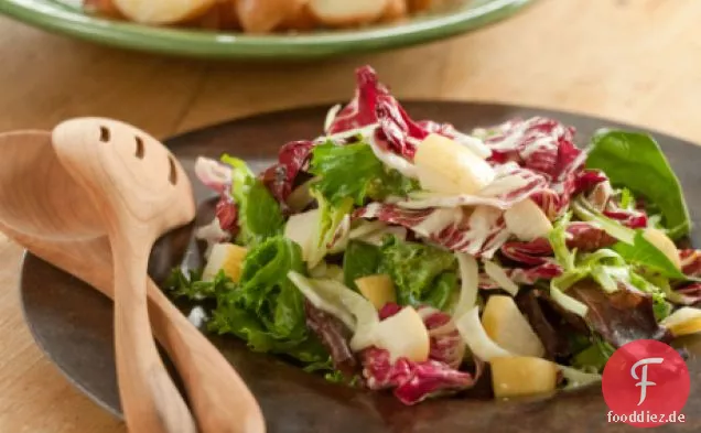Radicchio, Fenchel & Birnensalat