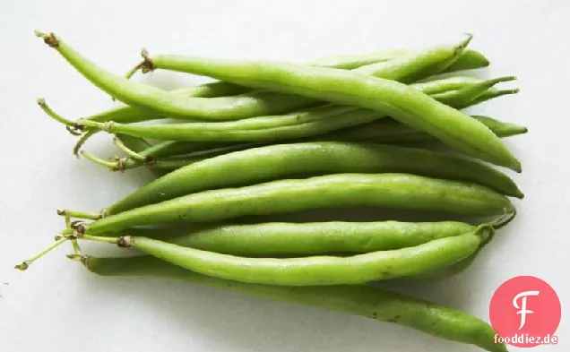 Grüne Bohnen mit Radicchio