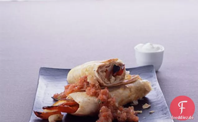 Panfried Bohnen Burritos