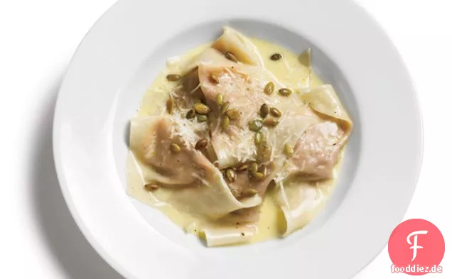 Kürbis-Agnolotti