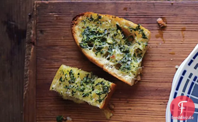 Knoblauchbrot der alten Schule