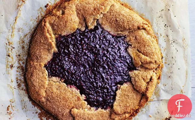 Himbeer-Haselnuss-Galette