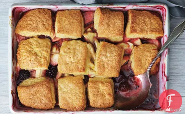 Apple-und Blackberry-Polenta Schuster