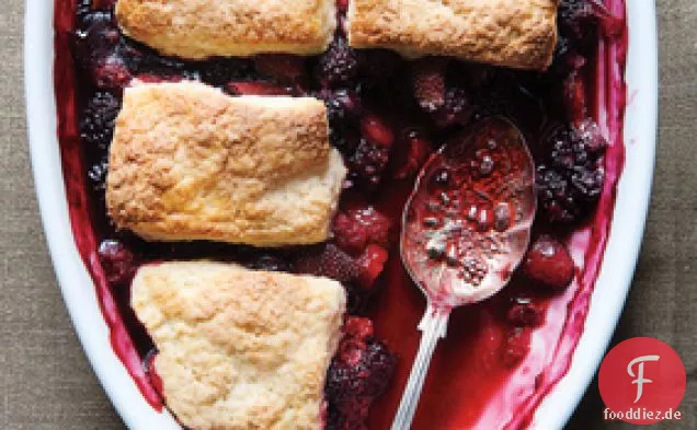 Gemischte Beere Cobbler