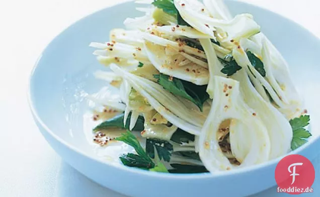 Fenchel und Petersiliensalat