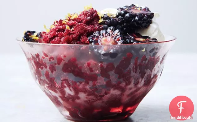 Blackberry-Granita