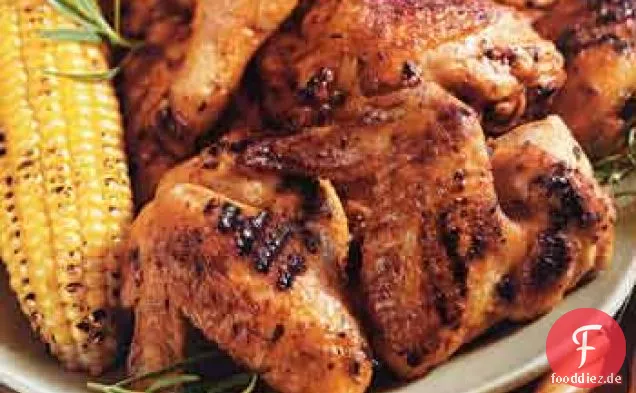 Dijon und Estragon-Gegrilltes Huhn