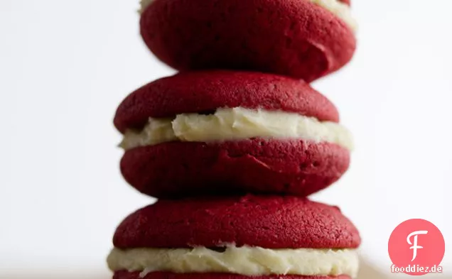 Roter Samt Whoopie Pies