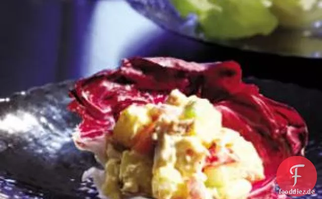 Kartoffelsalat In Radicchio Tassen