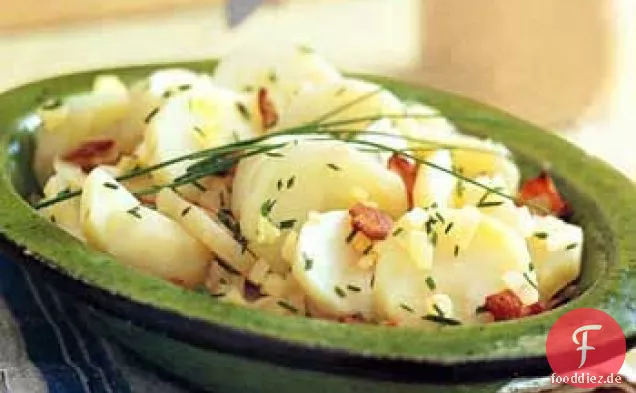 Kartoffel-, Speck- und Schnittlauchsalat
