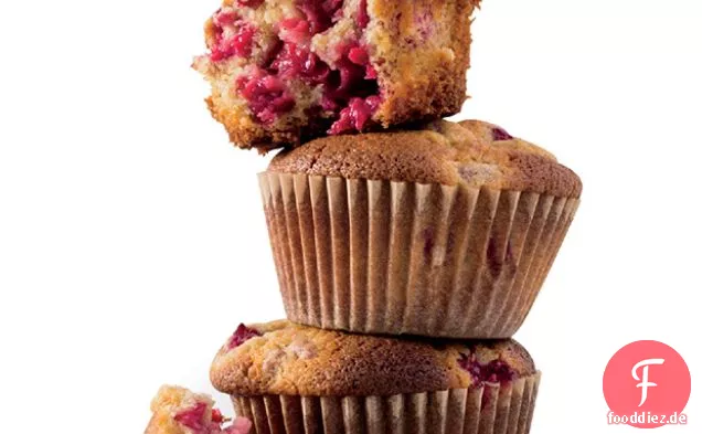 Glutenfreie Himbeer-Ingwer-Muffins