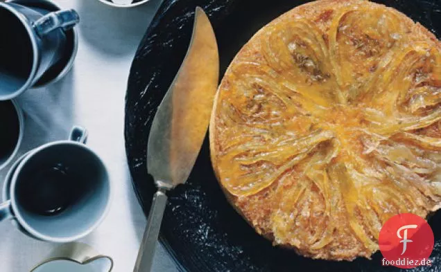 Kandierte-Fenchel-gekrönt Zitronenkuchen