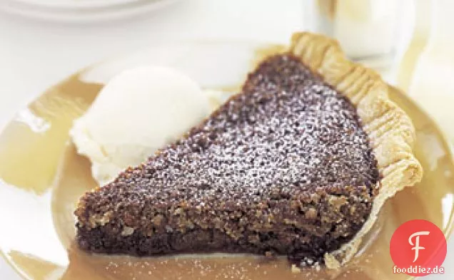 Kaffee-Melasse Shoofly Pie