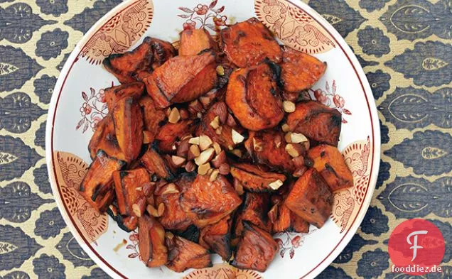 Süßkartoffeln mit Bourbon und Ahorn