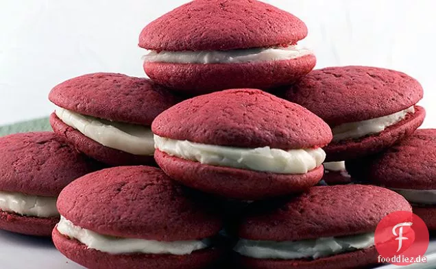 Roter Samt Whoopie Pies