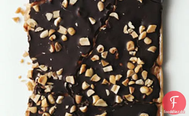 Schokoladen-Erdnuss-Toffee -