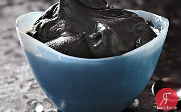 Schwarzes Eis Lakritze Eis