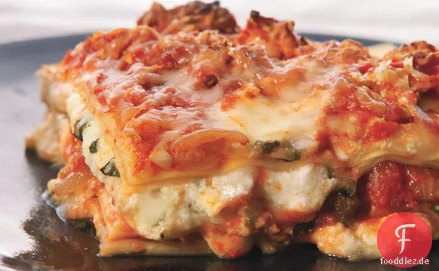 Lasagne mit Putenwurst Bolognese