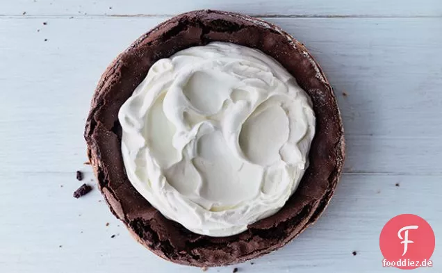 Gefallener Schokoladenkuchen