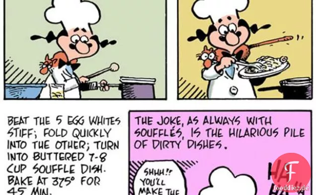 Die Cartoon-Küche: Whitefish Soufflé