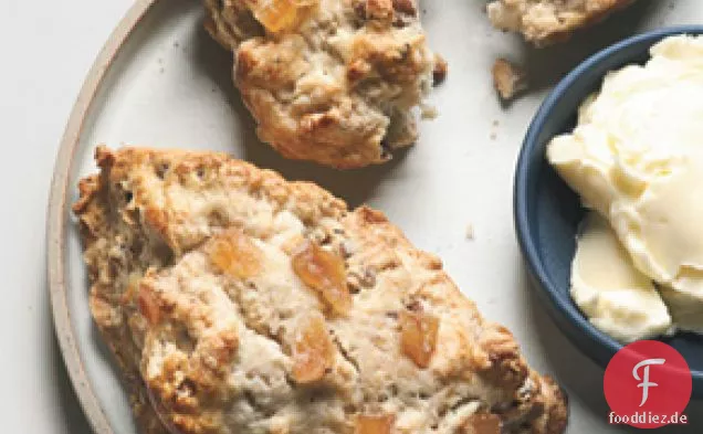 Ingwer-Pekannuss-Scones
