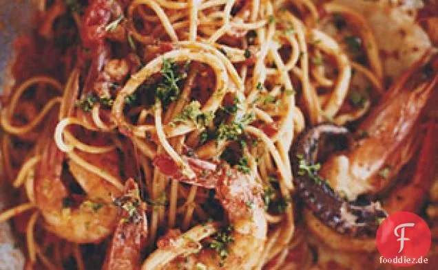 Meeresfrüchte-Spaghetti
