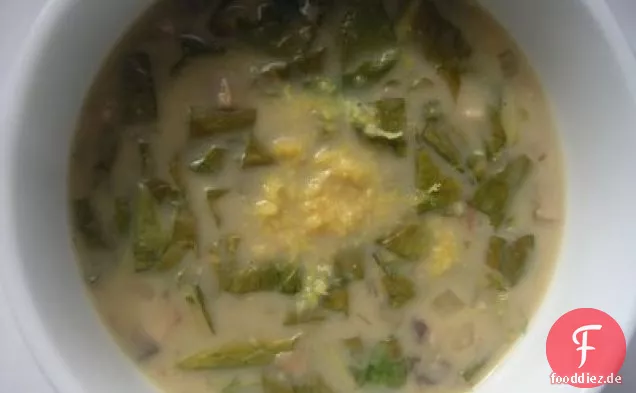 Zitronen-Sauerampfer-Suppe