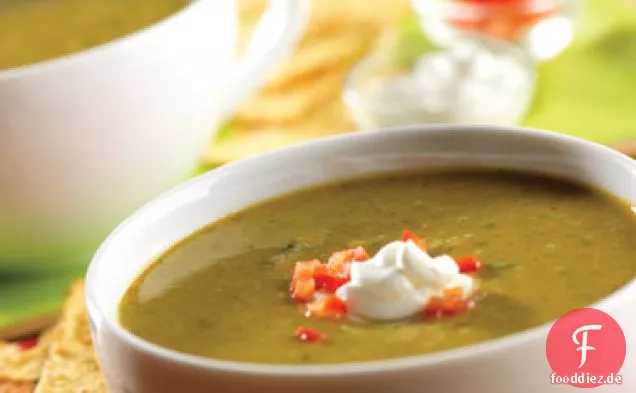 Festliche Guacamole-Suppe