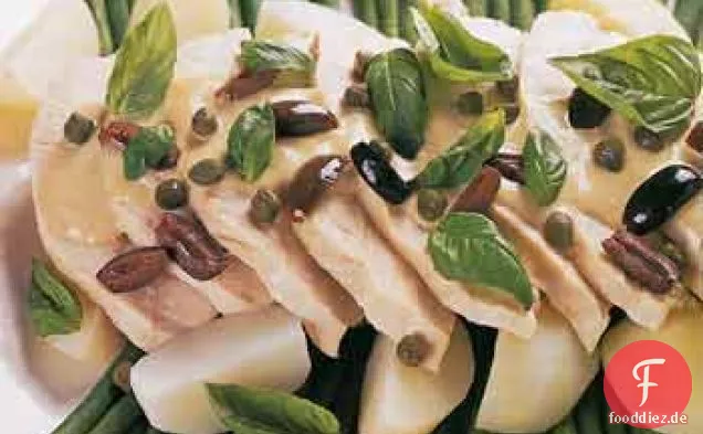 Türkei Tonnato mit Kartoffeln und grünen Bohnen
