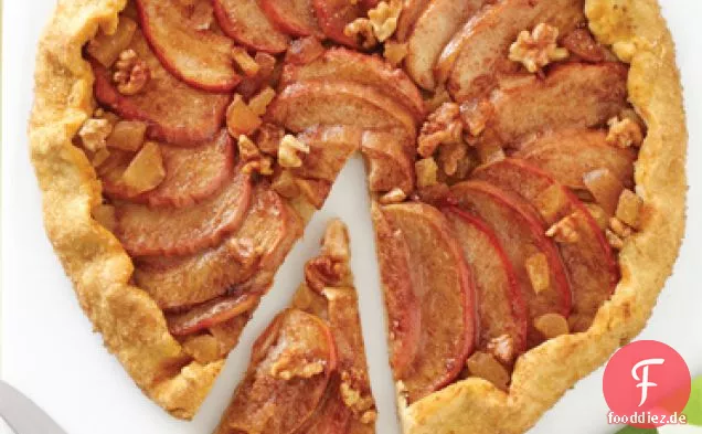 Apfel-Walnuss-Ingwer-Galette