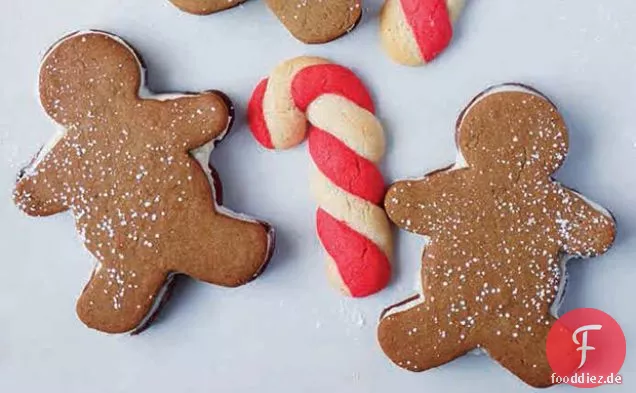 Lebkuchen Cookie Sandwiches
