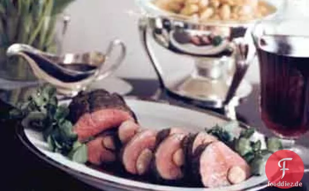 Rinderfilet mit Rotwein-Mark-Sauce