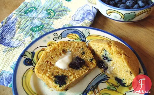 Glutenfreie Heidelbeer-Mais-Muffins
